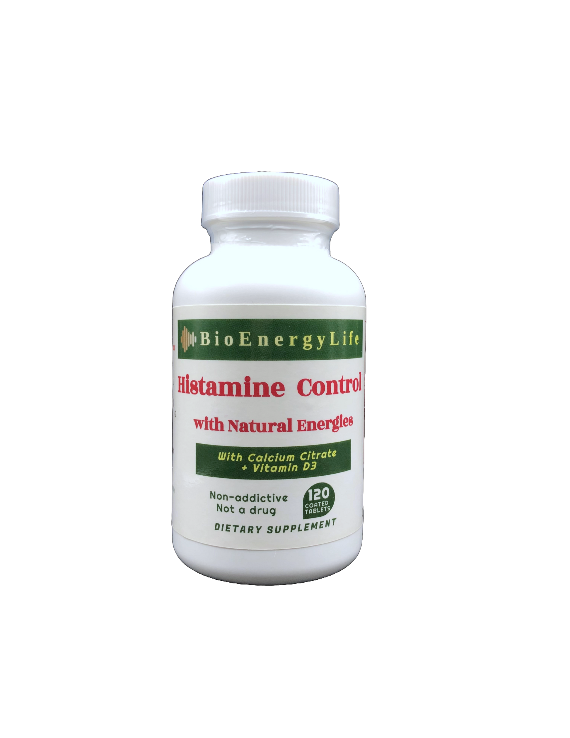 HISTAMINE supplement bottle