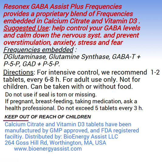 GABA Assist directions
