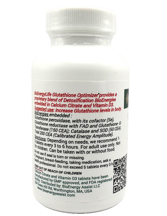 Glutathione Optimize information
