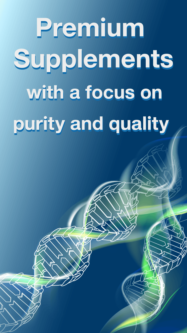 Premium Supplements with a focus on purity and quality