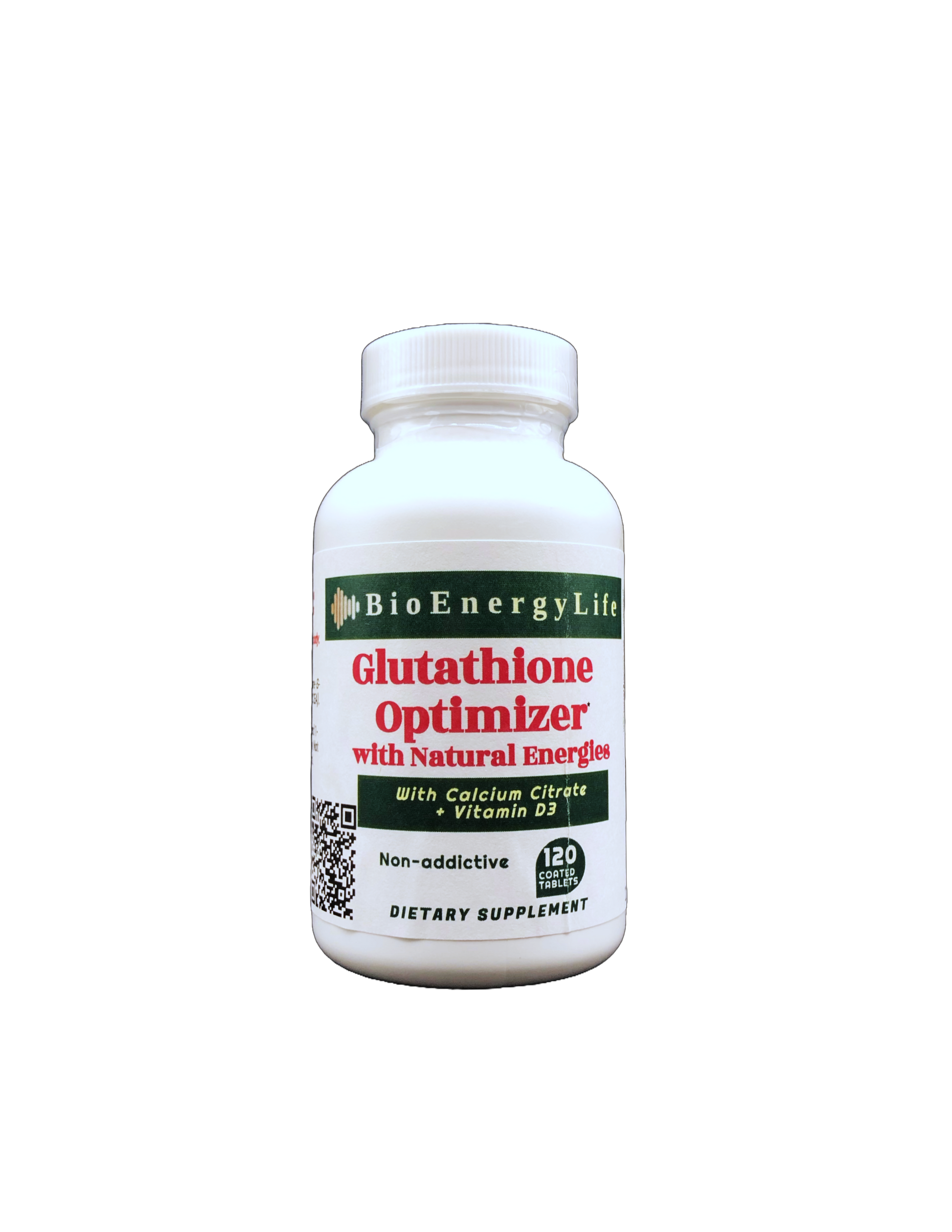 GLUTATHIONE Supplement Bottle