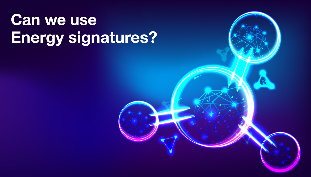 Can we use Energy signatures?