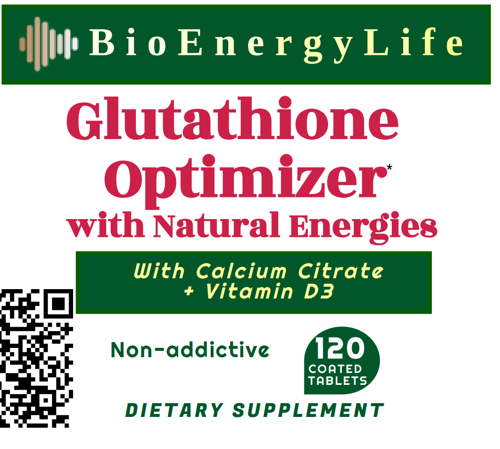 Glutathione Optimizer with Natural Energies banner