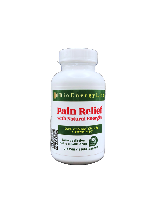 Pain Relief Supplement bottle
